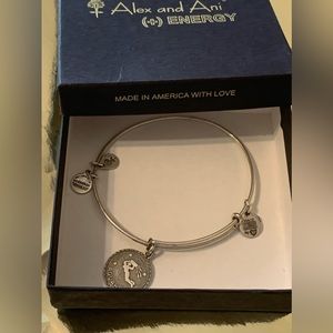 Alex and Ani Aquarius horoscope bracelet in very good condition